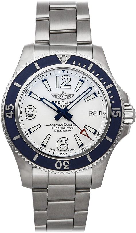 breitling superocean white face|Superocean Automatic 44 My22 .